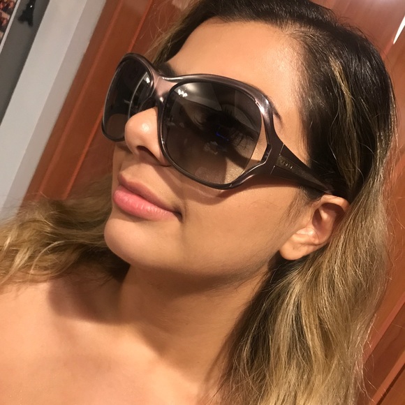 Prada Oversized Sunglasses Titanium Purple - Picture 3 of 3